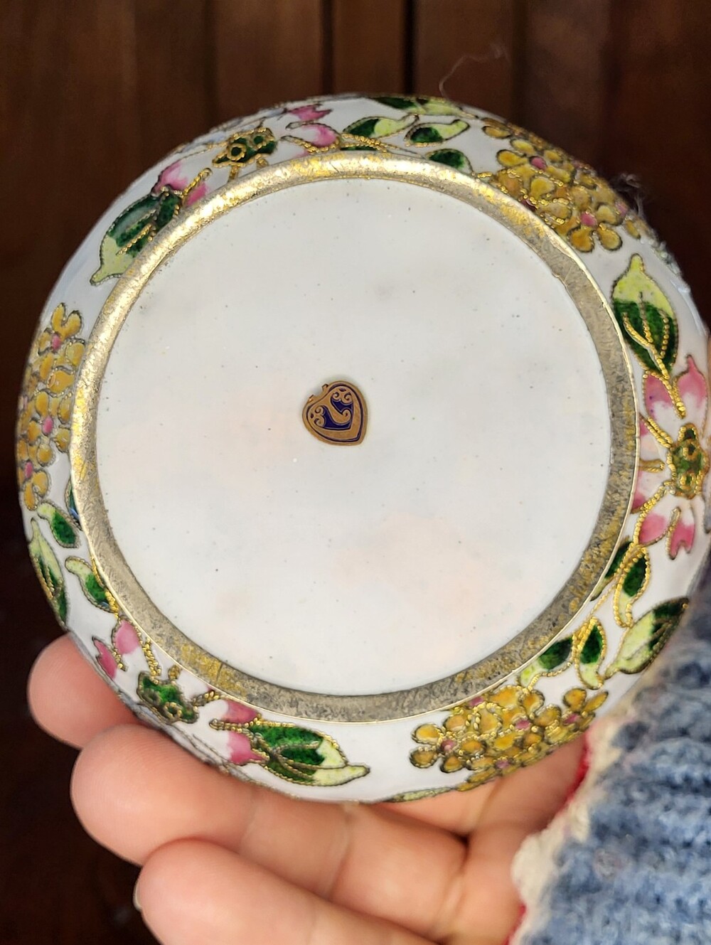 Cloisonné Trinket Dish - Picture 6 of 17